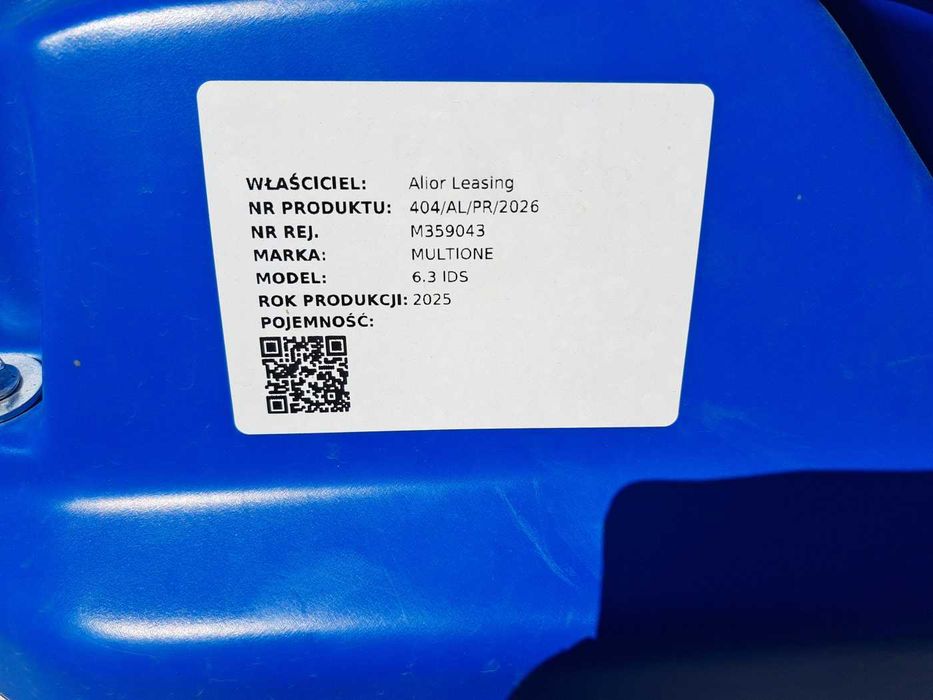 Ładowarka przegubowa MULTIONE 6.3 IDS z osprzętem