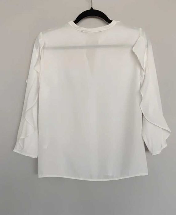 Elegancka biała bluzka Zara