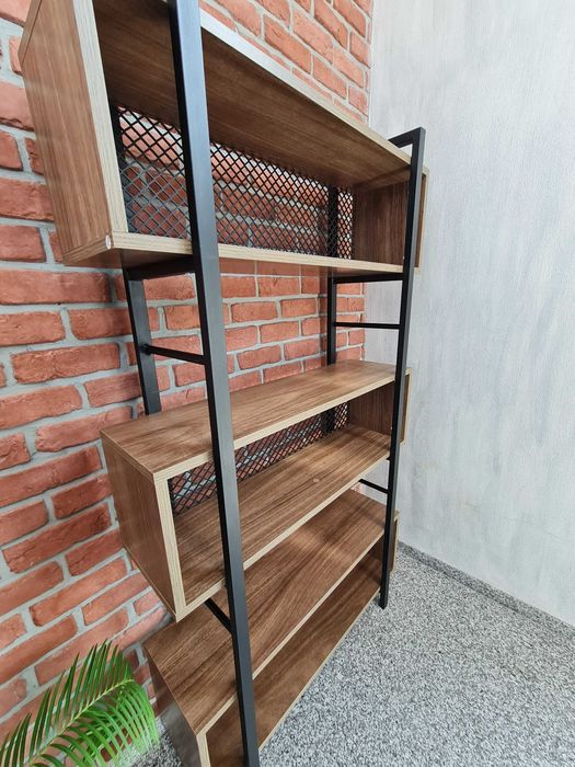 Industrialny Regał Loftowy