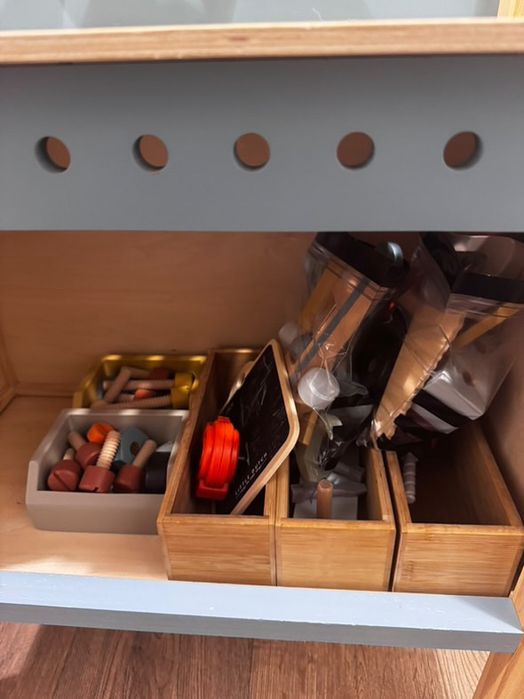 Stolik drewniany warsztat little Dutch