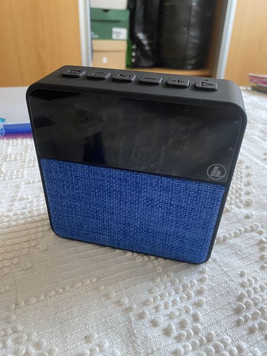 Coluna c/ relógio e rádio