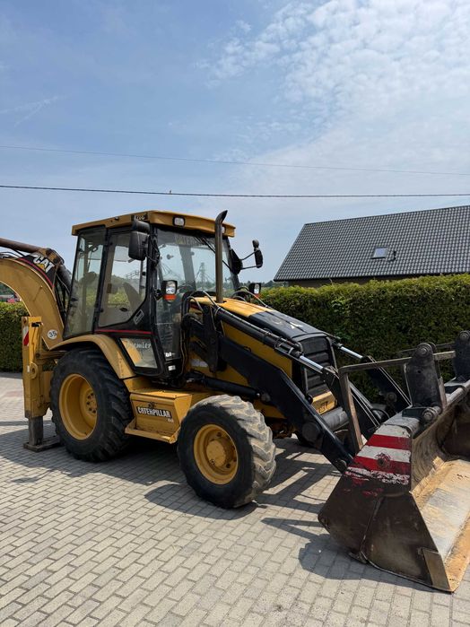 SPRZEDAM koparko-ładowarke CAT 428C