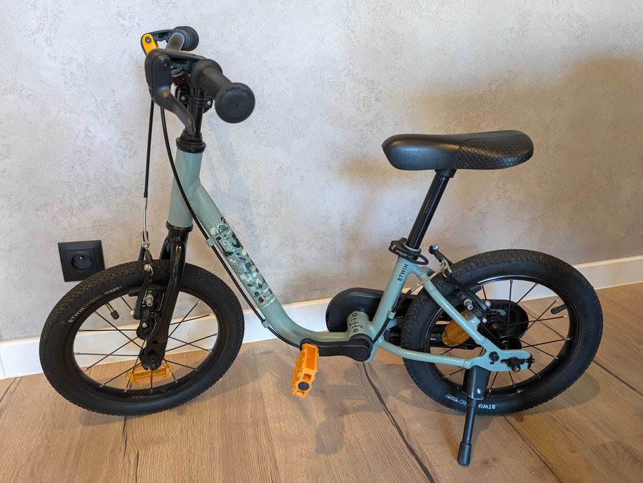 Rowerek dziecięcy 2 w 1 Btwin Discover 900 14 cali Decathlon