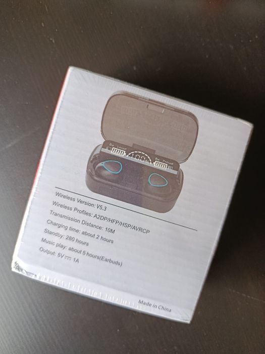 EarPhones M10 V5.3 Bluetooth Wireless