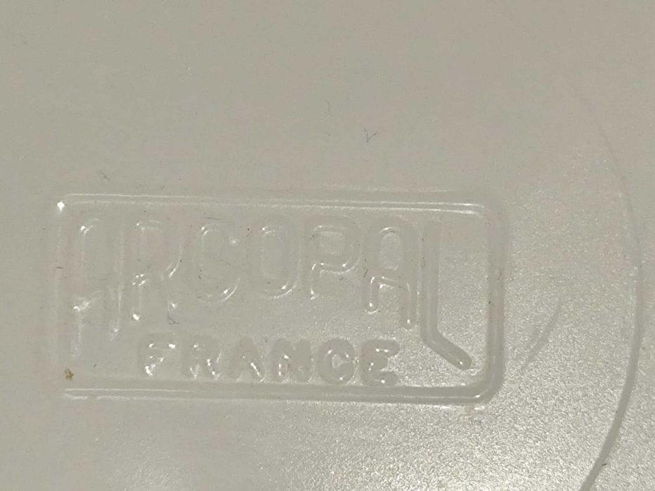 2 peças Louça Arcopal  margaritas Anos 70 ,