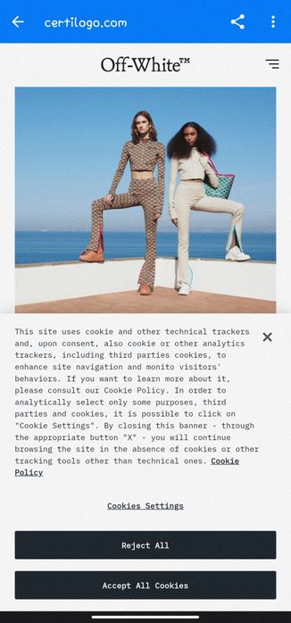 Off White Be Right Back