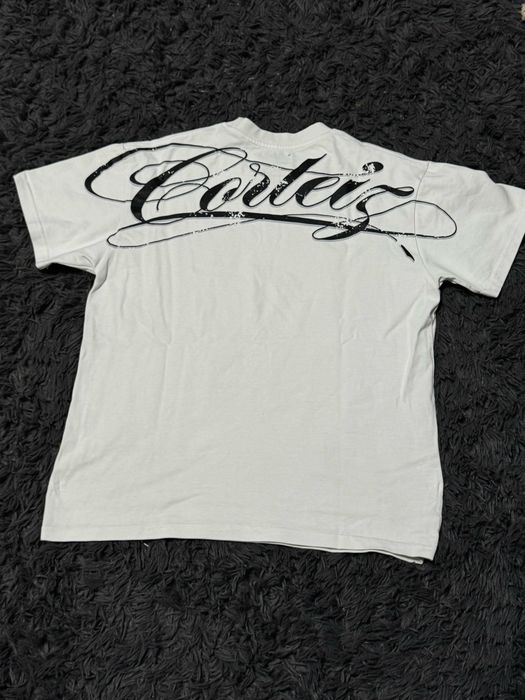 Corteiz T-shirt Script Biały Rozmiar M