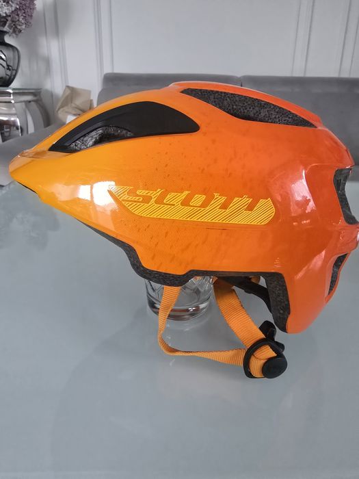 Kask Scott rowerowy 50 - 56 cm ze światłami