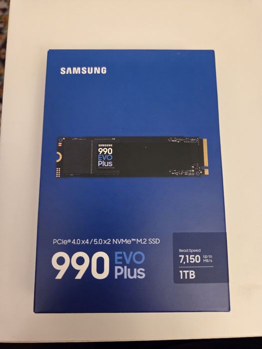 Samsung ssd nvme 1TB EVO PLUS 990