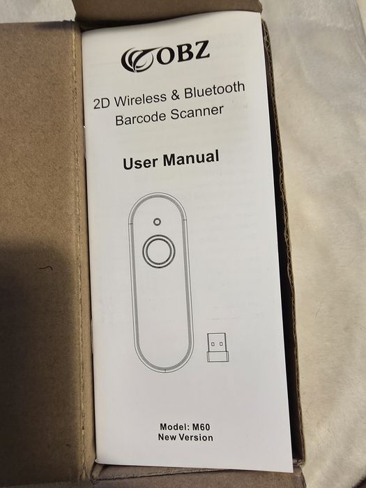 OBZ 2D skaner kodow bluetooth M60