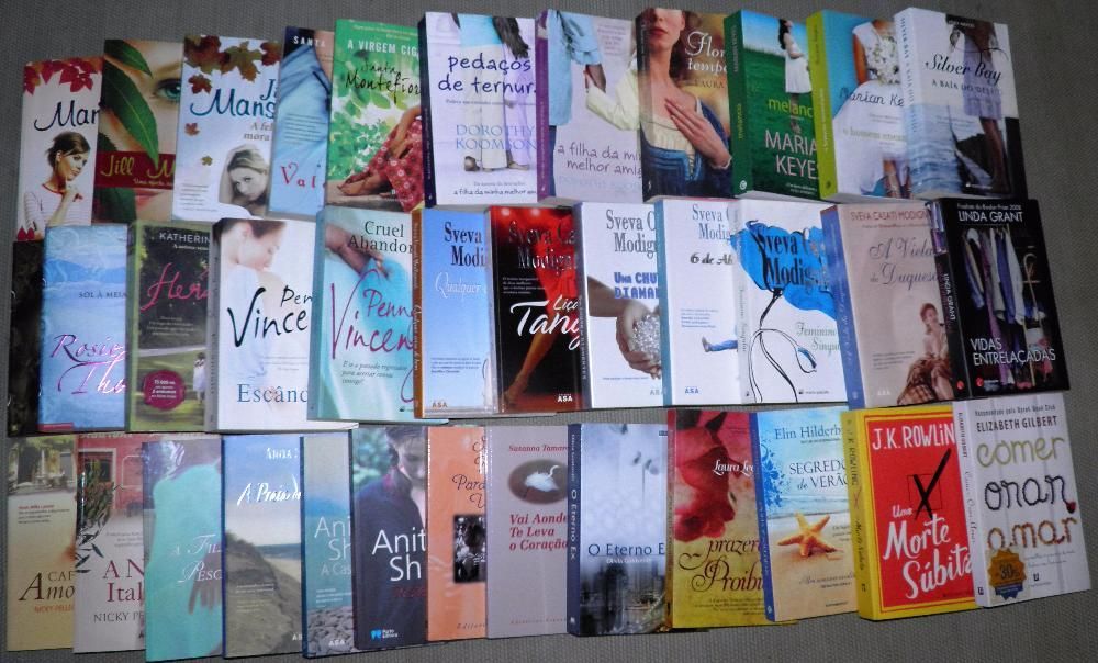 Livros - 81 Romances Internacionais (Promoção no final da descrição)