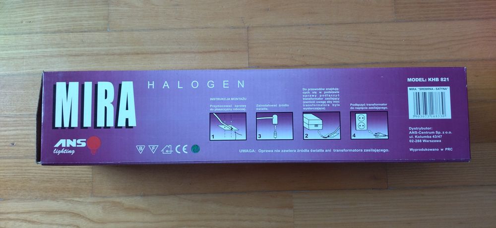 Oświetlenie meblowe - lampki / oprawy halogenowe