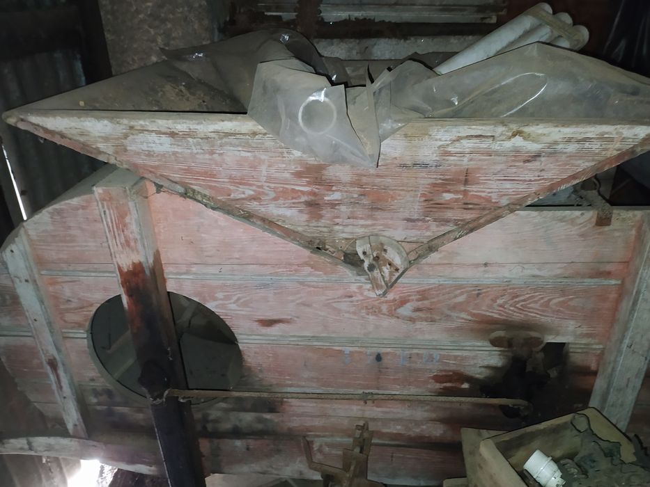 Limpador do milho de 1910 para restauro
