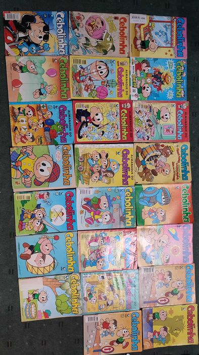 47 Livros BD Cebolinha