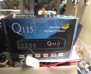 Т2 тюнер Q115  в пластику