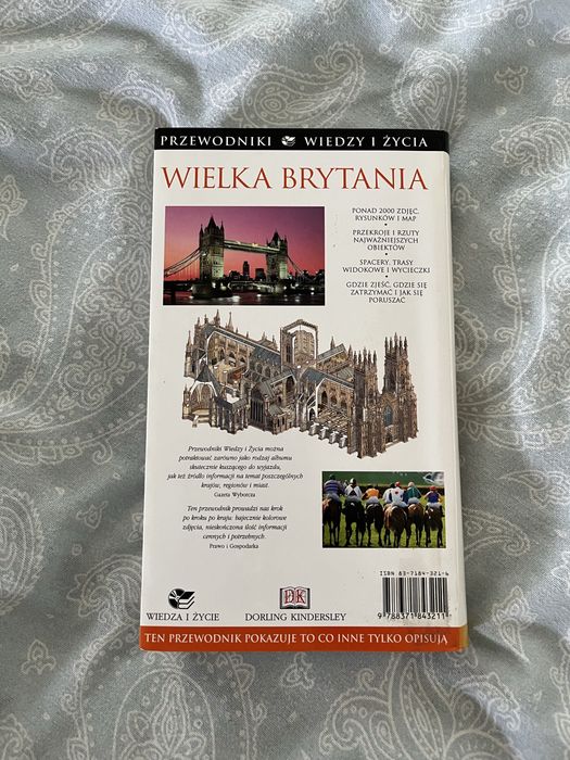 Wielka Brytania DK Wiedza i Życie – przewodnik, stan bdb