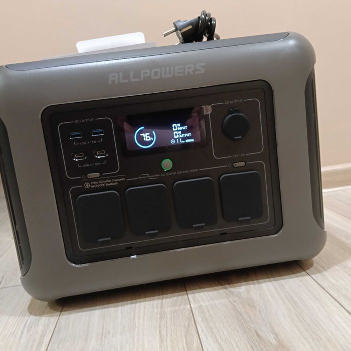 Allpowers R1500 Lite Stacja zasilania 1056Wh WI-FI LFP 1600W LIFEPO4