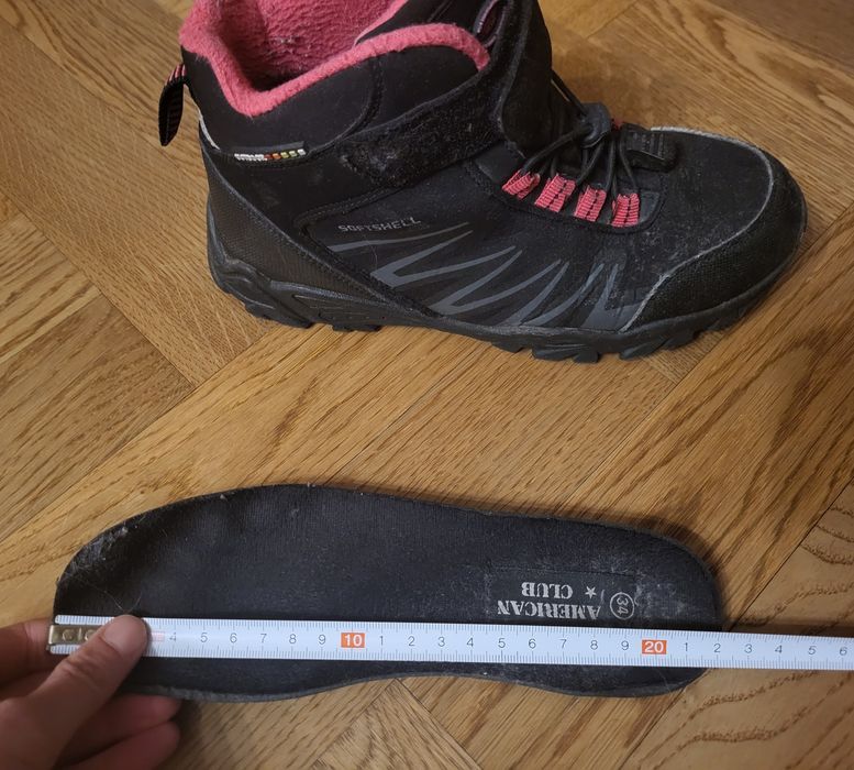 Buty Trekkingowe softshell. American Club. Rozmiar 34.