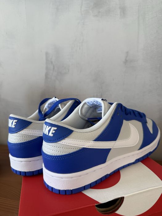 Nike Dunk Low Photon Dust/White-Racer Blue