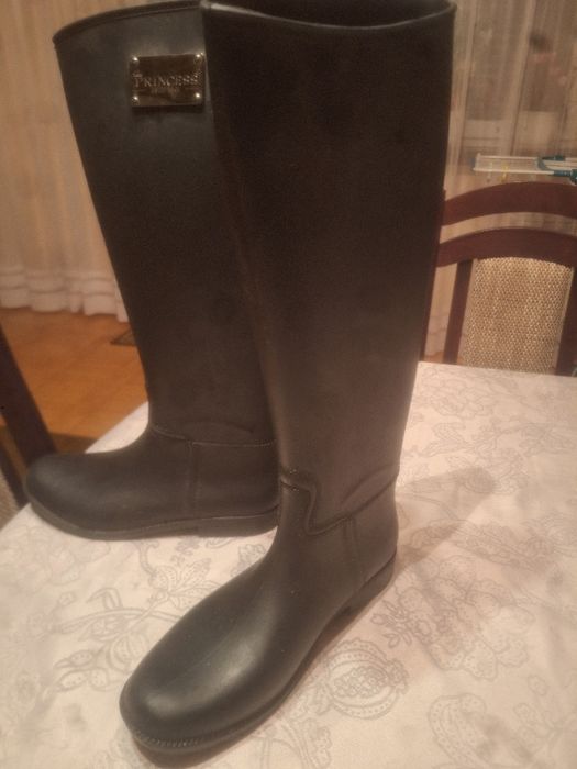 Kalosze damskie Princess rozm.37,stan bardzo dobry.