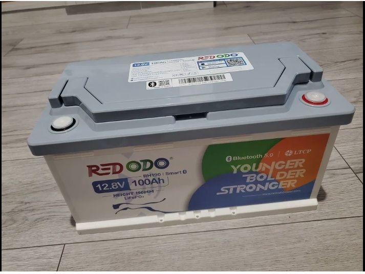 Акумулятор Redodo 12.8V 100Ah Lifepo4 Bluetooth Smart-версія