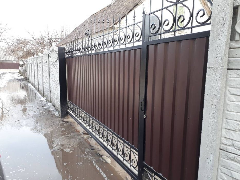 Ворота распашные откатные от производителя