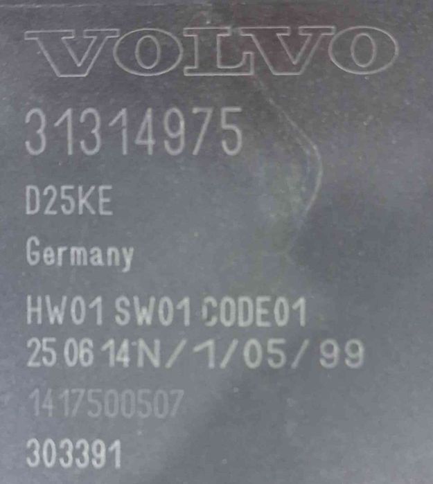 Módulo Eletrónico 31314975 - VOLVO V40 Hatchback