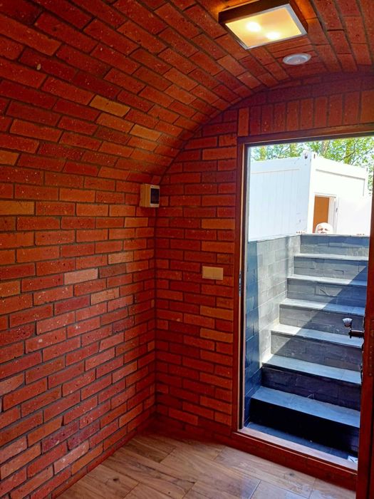 schron , piwniczka betonowa , ziemianka , piwnica , sauna ogrodowa
