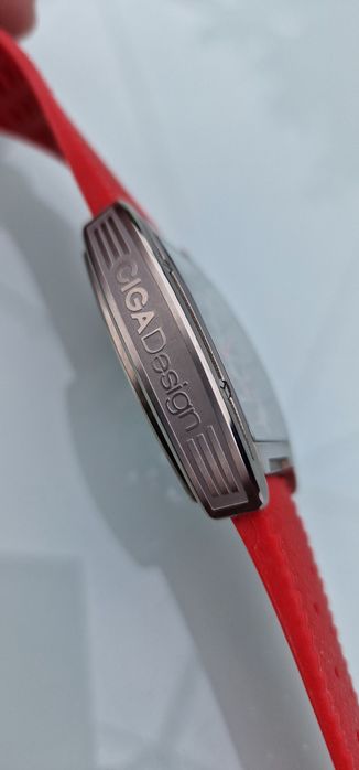Ciga Design Skeleton Automatic Titanium - szafir , tytan - Tonneau