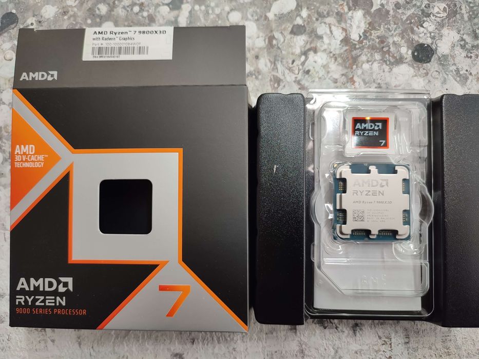 Processador Ryzen 9800x3d e  placa grafica Rx 9070 XT