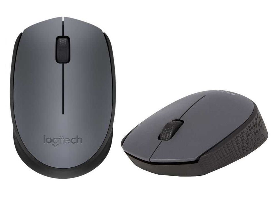 Миша бездротова LOGITECH Wireless Mouse M170 Black/grey