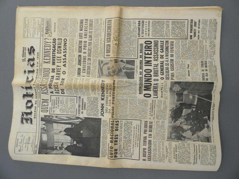 Notícias - Assassinato de JFK