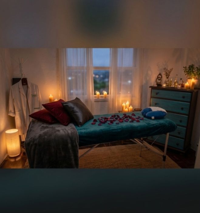 Descarregue o stress com massagem profissioinal e de relaxamento