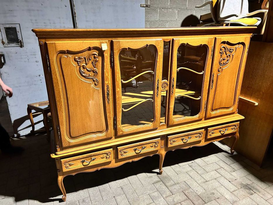 Piękna witryna styl LUDWIK XV!!!TANIO!!! STAN BDB!21