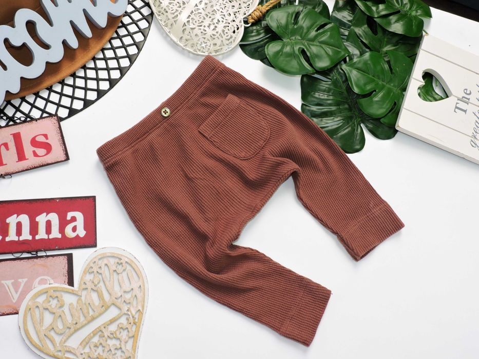 Name It - spodnie buggy trykot , kieszonka r 62