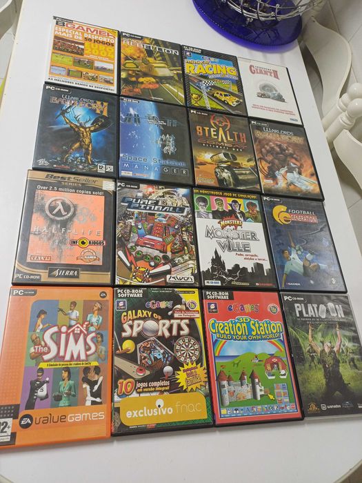 Jogos para PC CD-ROM 16 unidades