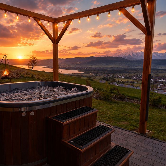 Na Sapisku domek w górach z jacuzzi