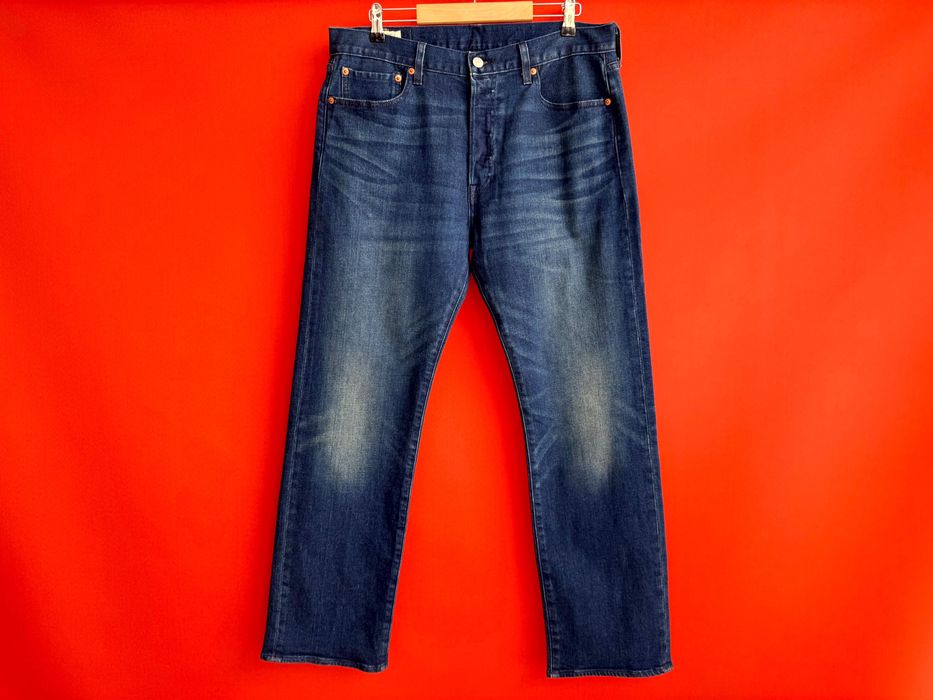 LEVIS LEVI’S 501 оригінал чоловічі класичні сині джинси штани розмір 34