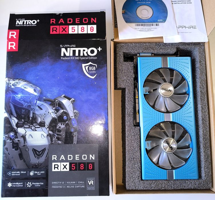 Sapphire Radeon RX 580 Special Edition 8GB GDDR5 - Impecável