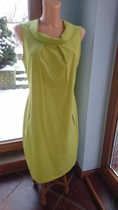 Sprzedam sukienkę pistacja-lemon