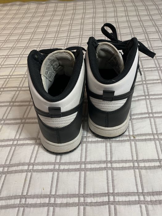 Кеди Nike Dunk High Black White Panda / кроссовки найк