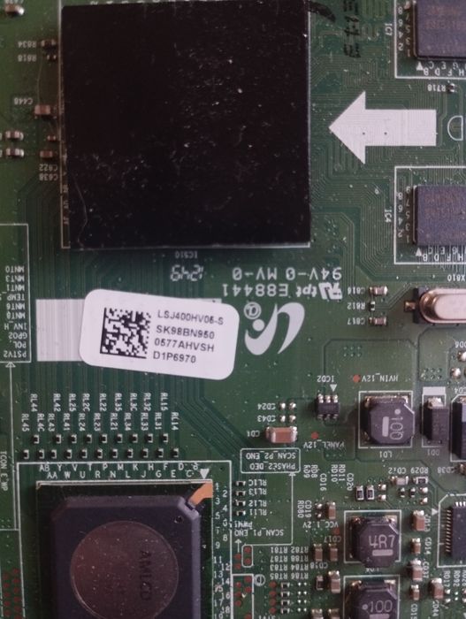 Плата T-con Samsung UE40ES6307U