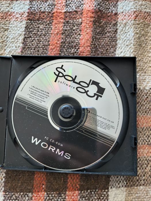 Worms 1 (1995) PC CD-ROM