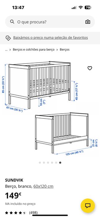 Cama crianca/berco melhor oferta