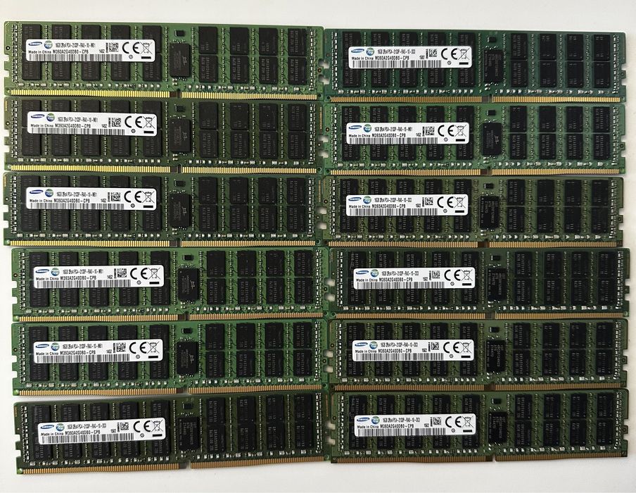 Серверна пам'ять DDR4 16gb pc4-2133 rdimm ecc (опт/роздріб)