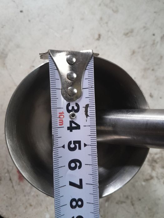 Ступка с пкстиком нерж.