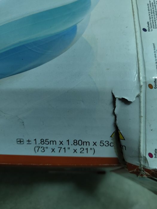 Piscina Insuflável INTEX 1,85 x 1,80 x 53 cm + Bomba de Pé – Como Nova
Preço sugerido: 30 € (negociável)
(Se quiseres vender rapidamente, coloca a