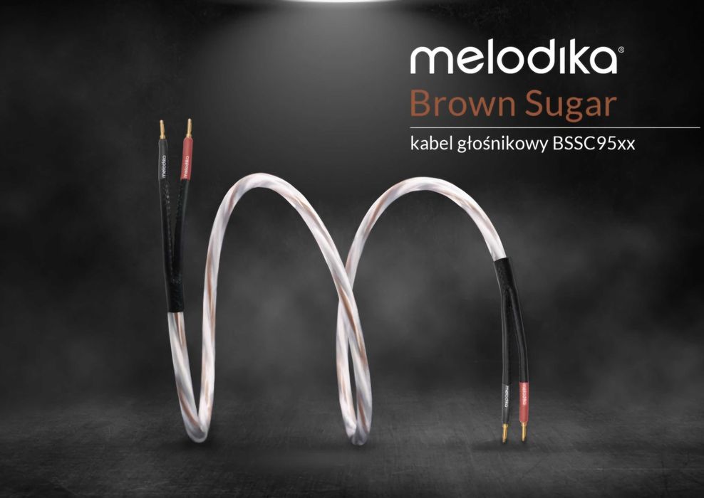 Przewody głośnikowe Melodika Brown Sugar BSSC3825 sklep WROCŁAW
