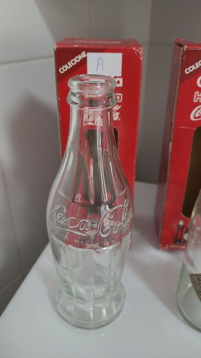 Garrafas Coca-Cola- Coleção de 4 garrafas