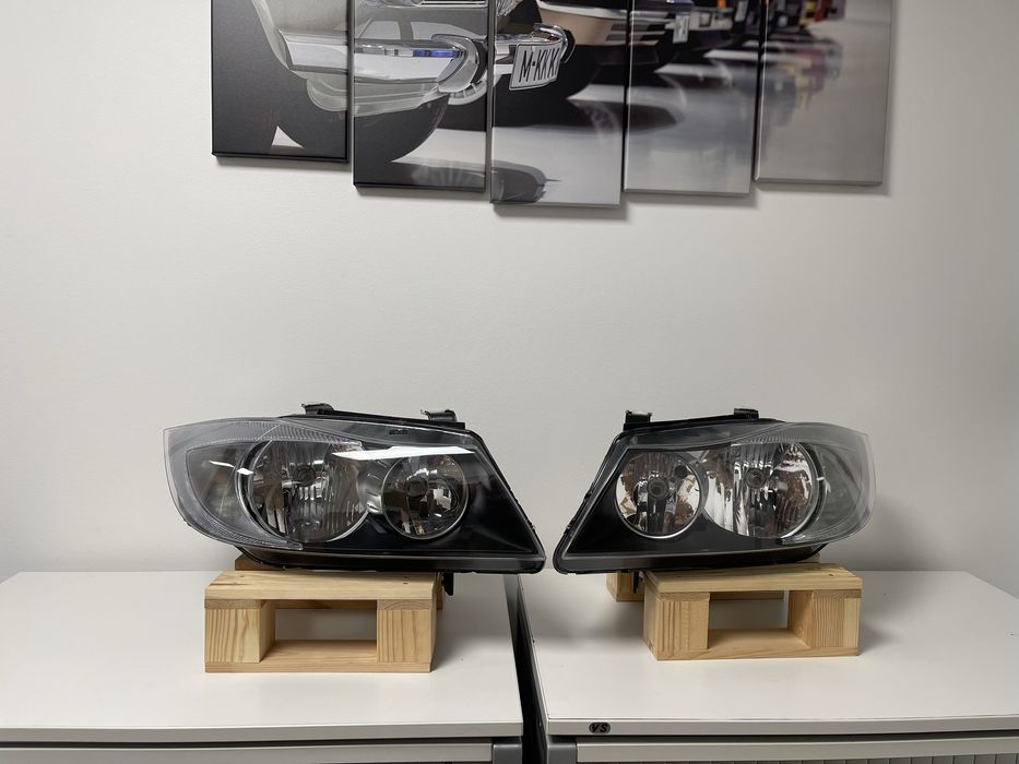 BMW E90 E91 przed liftem komplet lamp przednich lewa prawa VALEO